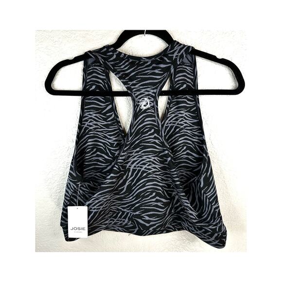 Josie Natori Animal Print Sports Bra - Picture 2 of 2
